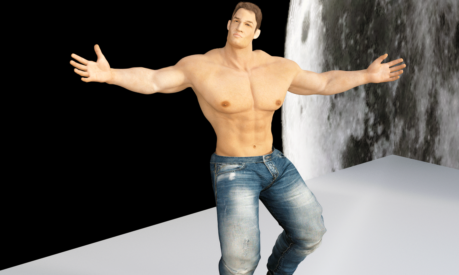 masculine man